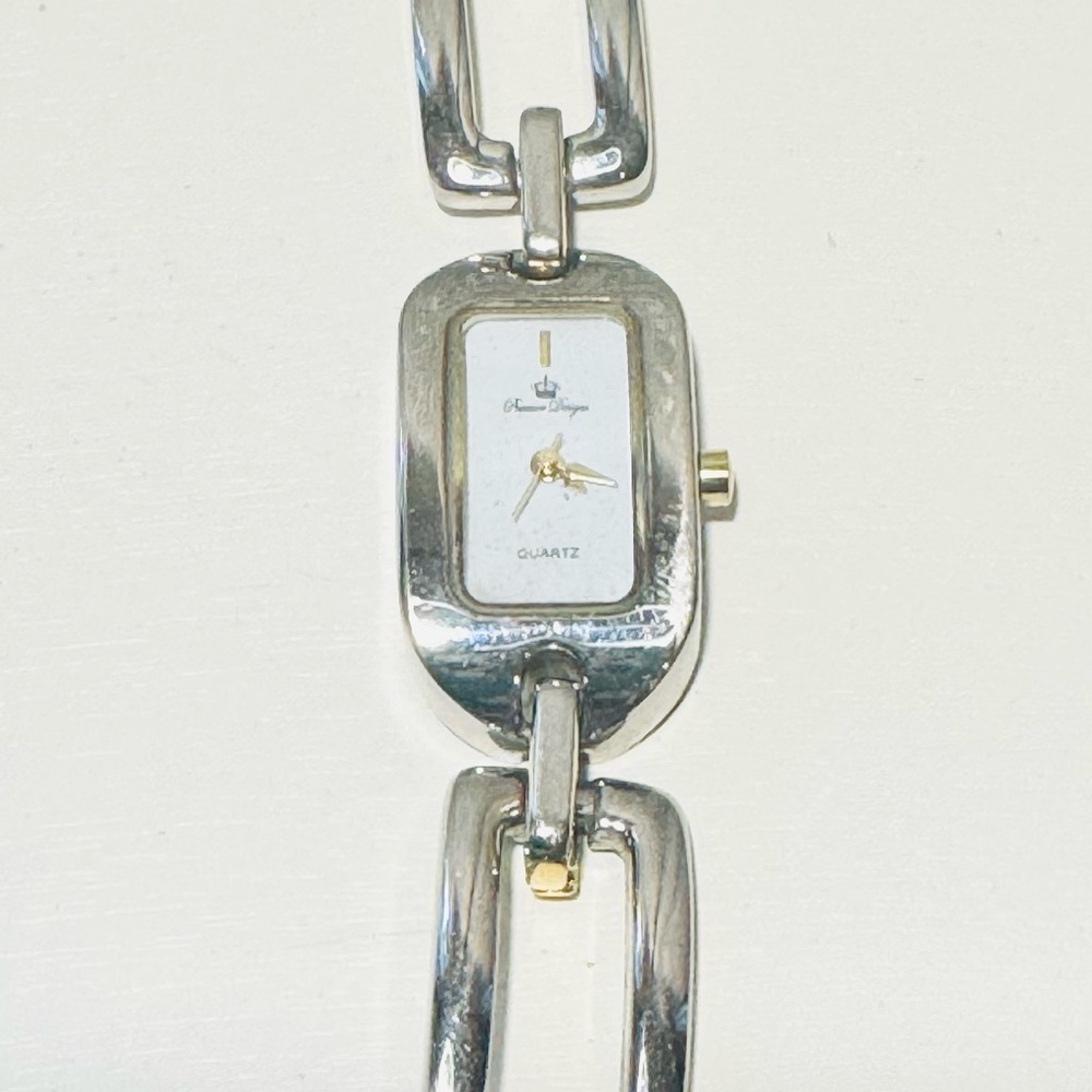 Premier Designs Rectangular Two-tone Watch - Picture 6 of 6